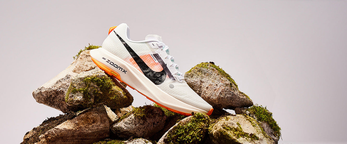 Nike Womens Ultrafly Trail - White/Black-Total Orange
