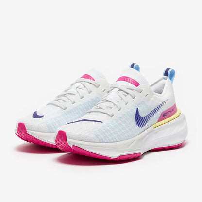 Nike Womens Invincible 3 - White/Deep Royal Blue