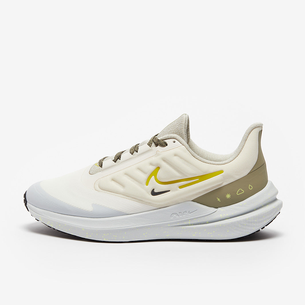 Nike Womens Winflo Shield - Pale Ivory/High Voltage