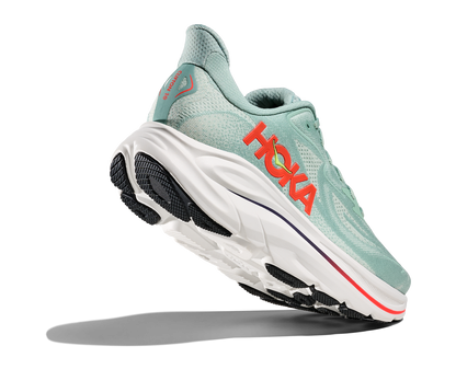 Hoka Clifton 10 Sage Neon Flame