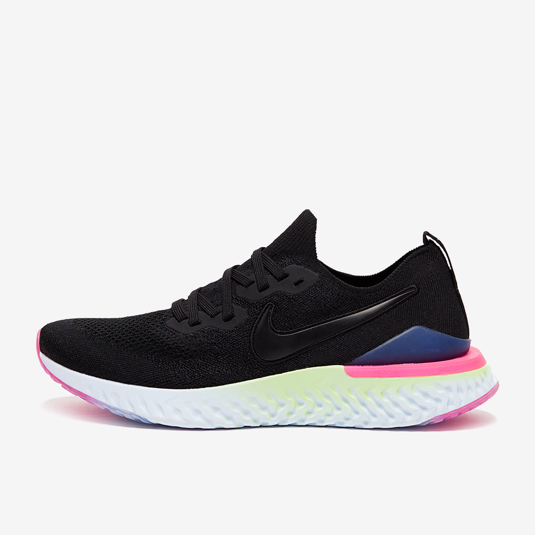 Nike Epic React Flyjknit 2 - Black/Black-Sapphire