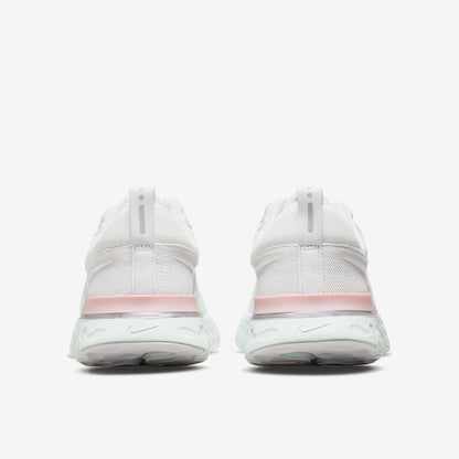 Nike Womens React Infinity Run Flyknit 2 - Platinum Tint/White