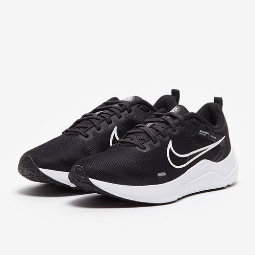 Nike Womens Downshifter 12 - Black/White-Smoke Grey
