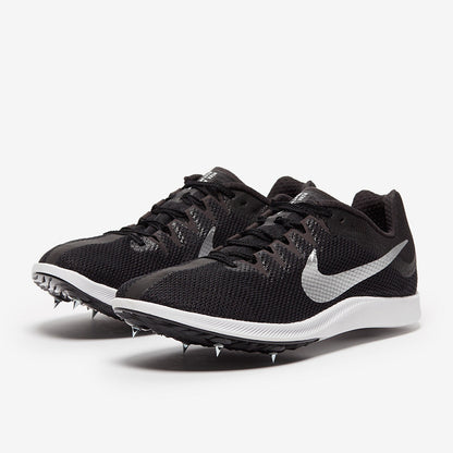 Nike Rival Distance - Black/Metallic Silver