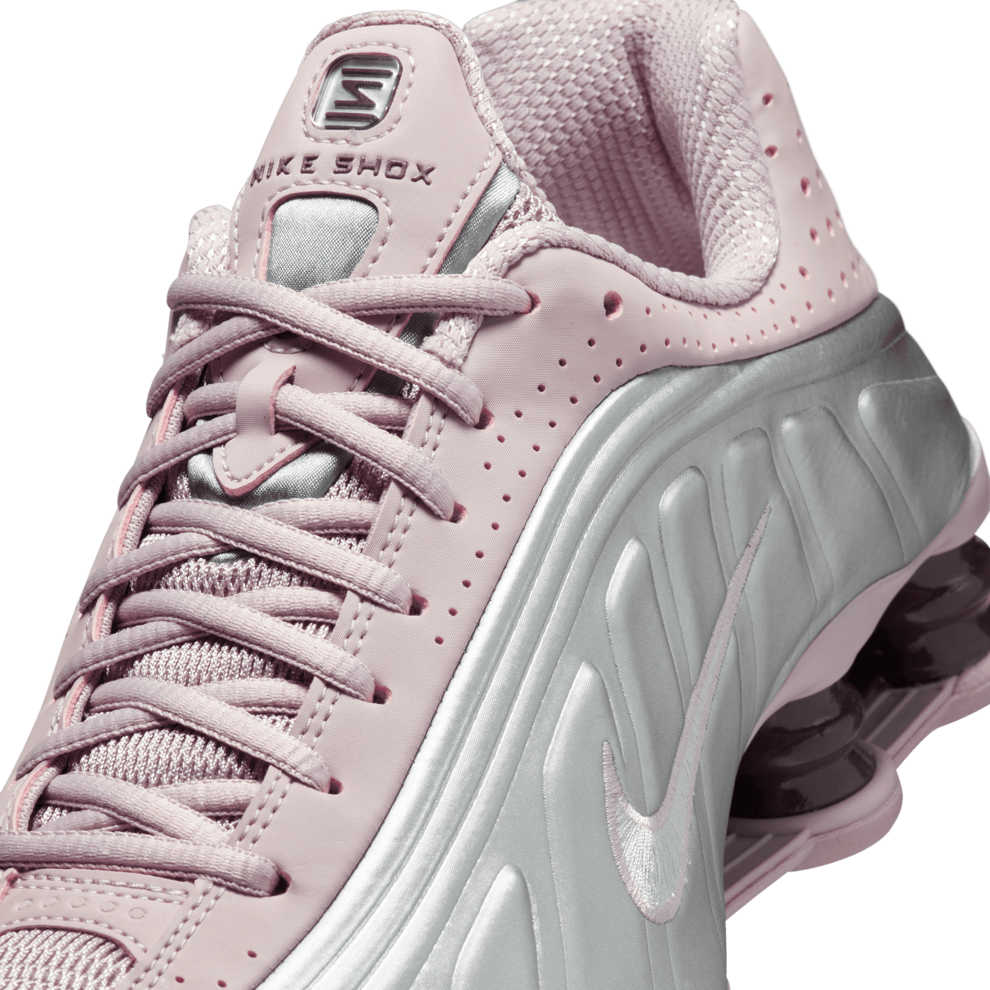 Women's Nike Shox R4 "Particle Rose Tattoo Metallic Silver"