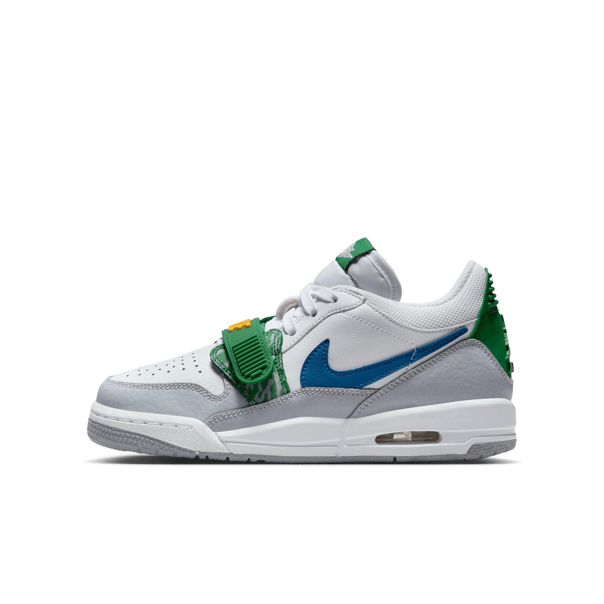 Big Kids' Air Jordan Legacy 312 Low "White Pine Industrial Blue"