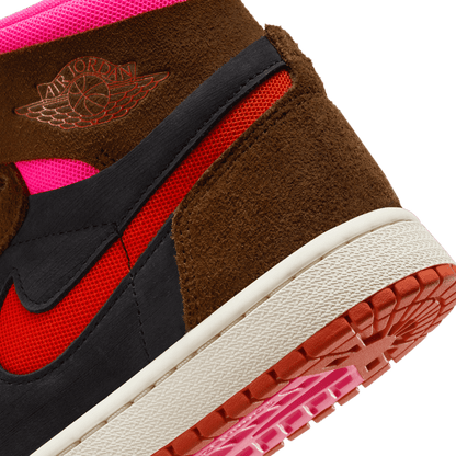Women's Air Jordan 1 Zoom CMFT 2 "Cacao Wow Picante Red"