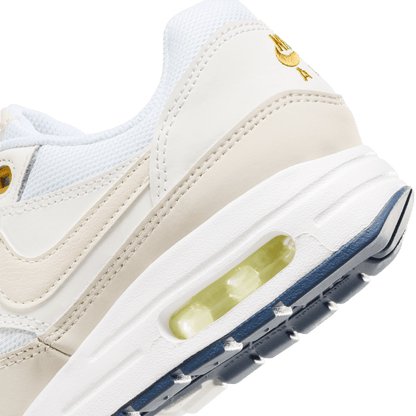 Big Kids' Air Max 1 "White Bronzine"