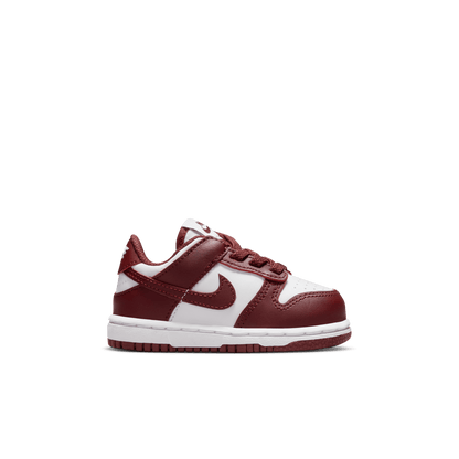 Baby/Toddler Nike Dunk Low "White Gym Red Redwood"