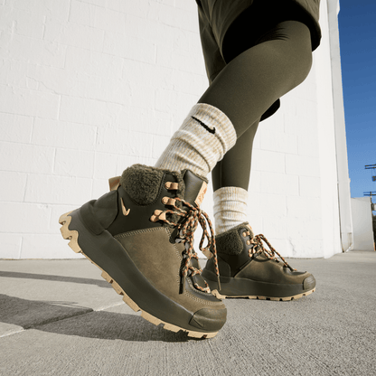 Women's Nike City Classic Boot PRM WP "Cargo Khaki Sesame"