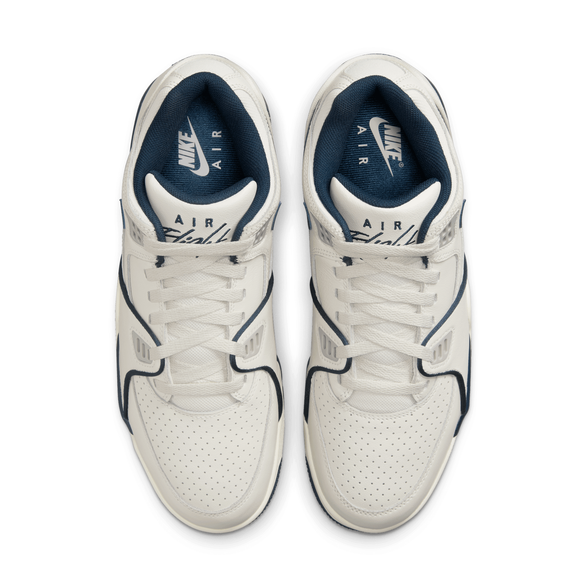 Men's Nike Air Flight '89 Low "Sail Armory Navy"