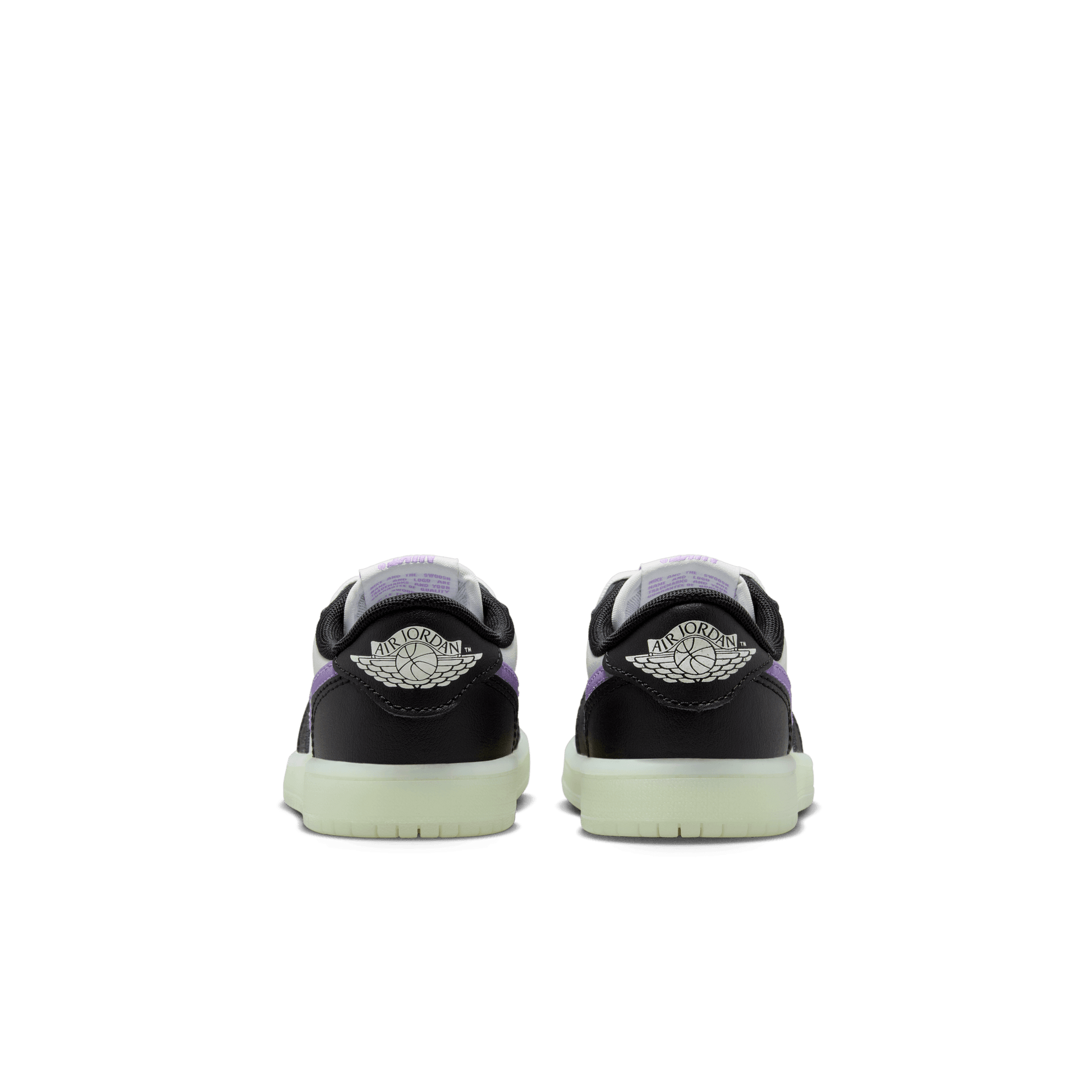 Little Kids' Jordan 1 Retro Low OG "Black Raspberry"