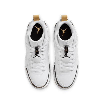 Big Kids' Jordan Spizike Low "Metallic Gold"