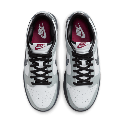 Women's Nike Dunk Low LX "Glitter Swoosh Smoke Grey"