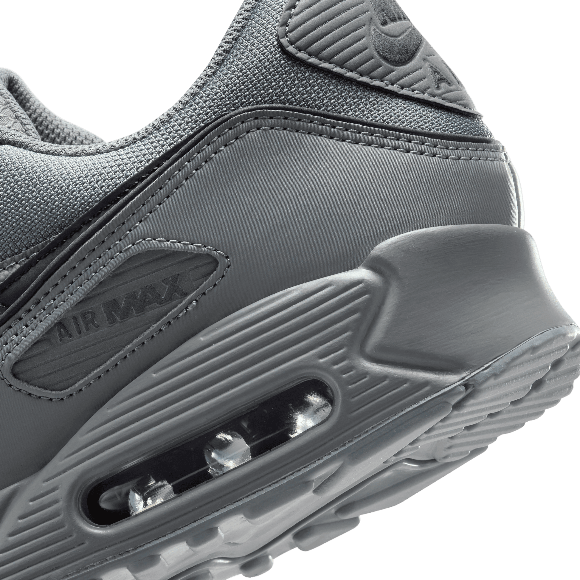 Men's Nike Air Max 90 Premium "Smoke Grey Black"