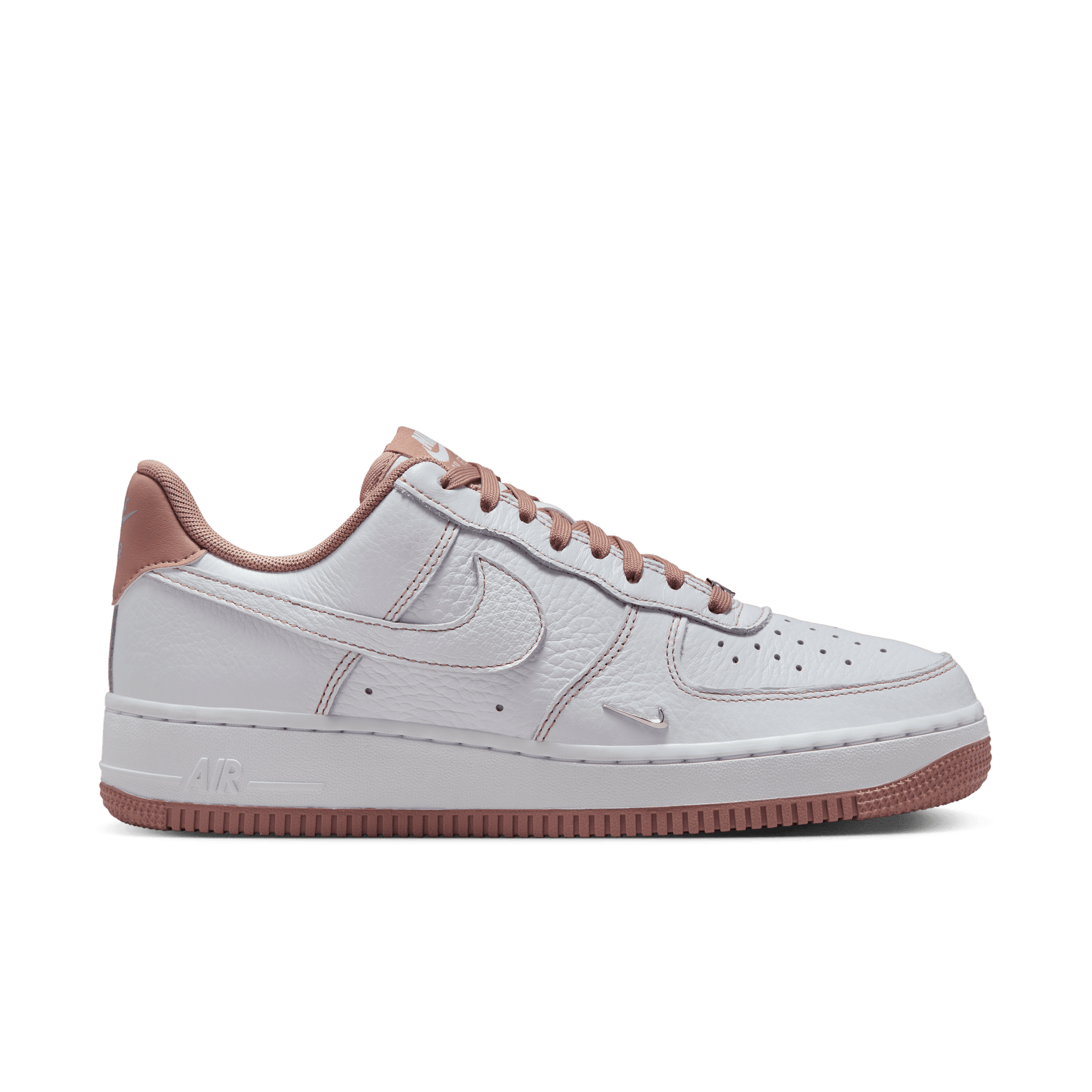 Women's Nike Air Force 1 '07 Mini Jewel "White Particle Pink"