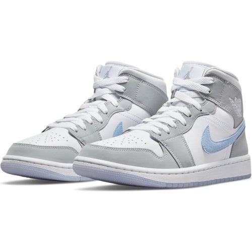 Women's Air Jordan 1 Mid "Wolf Grey Aluminum"