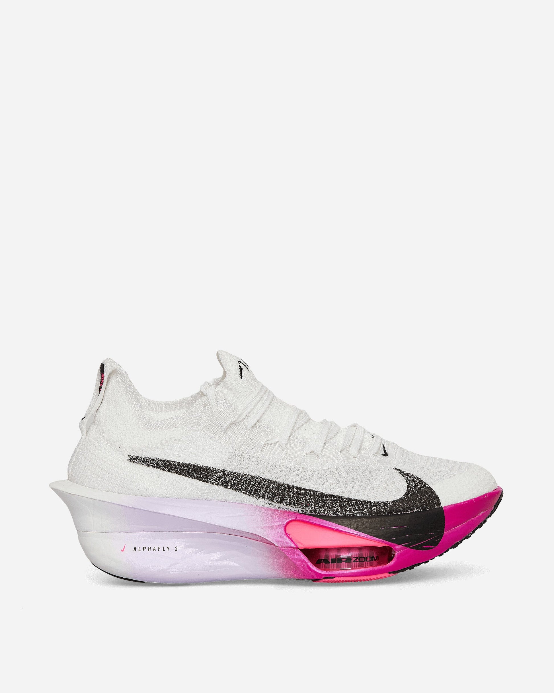 Women's Air Zoom Alphafly 3 Sneakers White / Purple Agate / Vivid Grape / Black