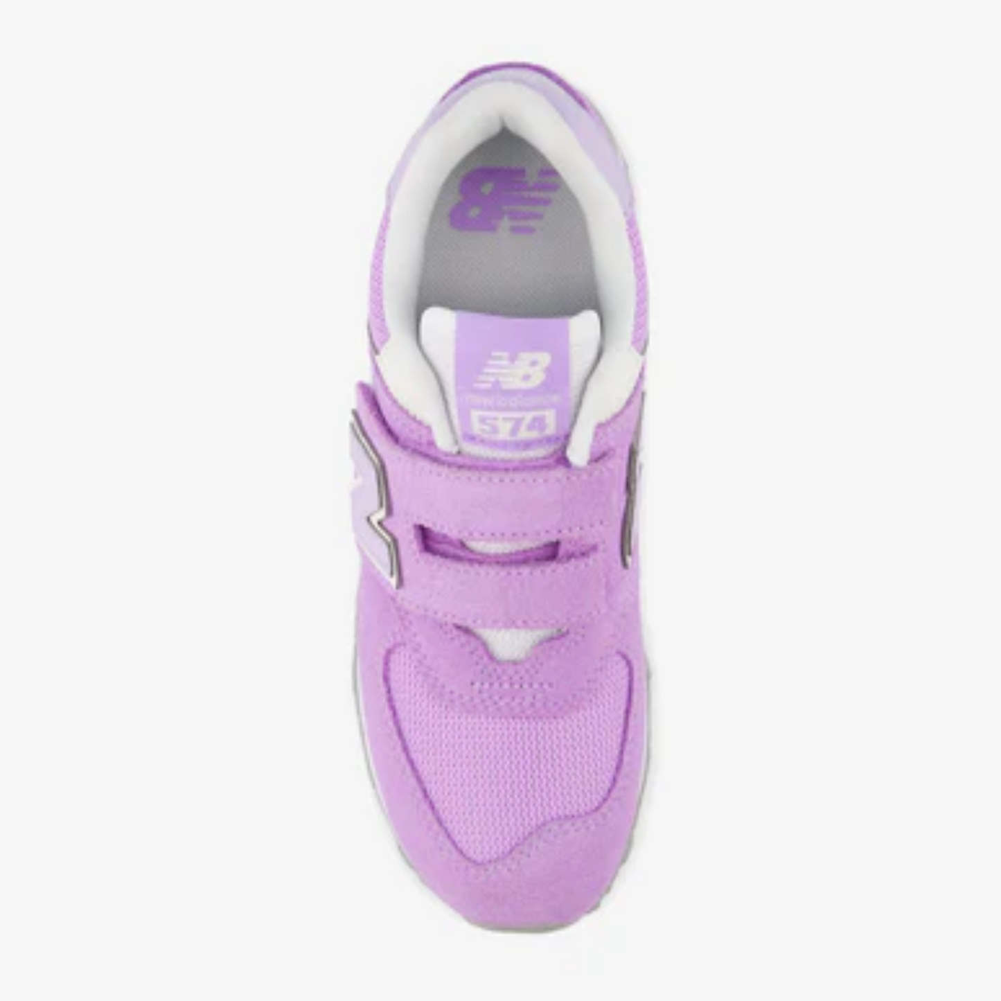 Little Kids' New Balance 574 Hook & Loop "Bright Lavender Purple"