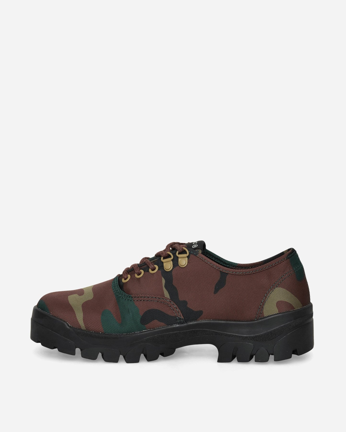 OAMC Authentic Oxford Sneakers Woodland Camo Green