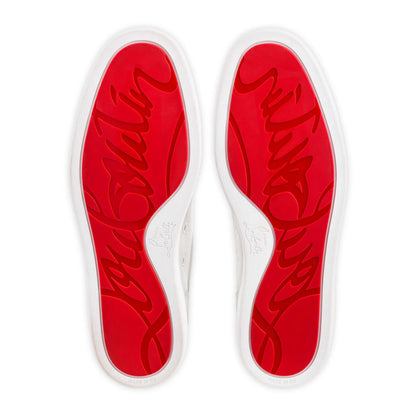Christian Louboutin Rantulow Flat White Grain