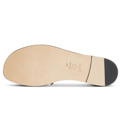 Dior Dway Embroidered Cotton Beige Black Slides
