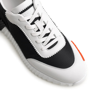 Hermès Paris Ripstop Bouncing Sneaker Black White