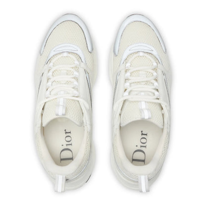 Preloved - Dior B22 White Grey Reflective Calfskin Trainer