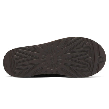 UGG Tasman Caspian Burnt Cedar Cheetah Slippers (W)